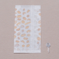 1 kg-os fehér sütőipari papírzacskó péksüti mintával - 2000 db