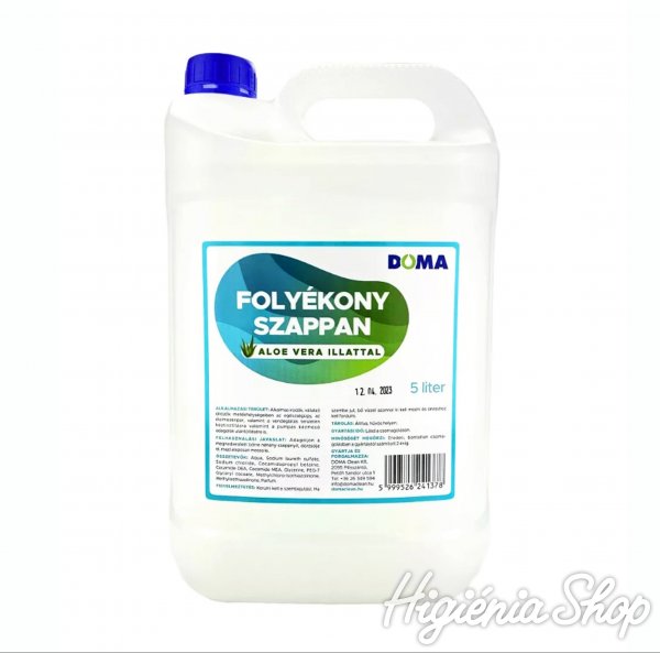 Doma folyékony szappan aloa vera 5 liter