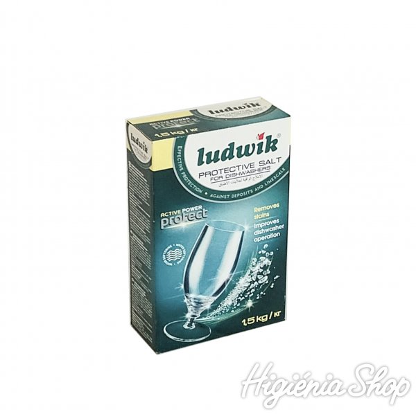 Ludwik mosogatógép regeneráló só 1,5 kg