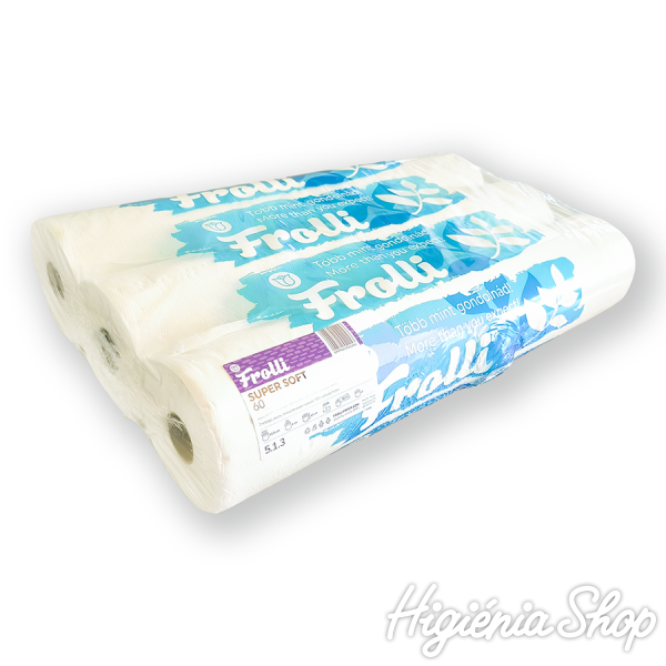 Frolli Super Soft 60 cm masszázs / orvosi papírlepedő - 3 tekercs / 3 x 50 m 